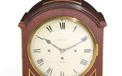 A George III style quarter chiming bracket clock