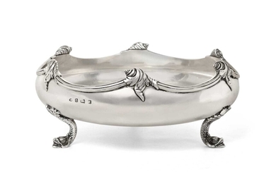 A George V Silver Bowl by Adie Brothers, Birmingham, 1924, Retailed by William Greenwood and Sons, Leeds and Huddersfield