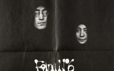A John Lennon And Yoko Ono Poster For Film No. 6 Rape