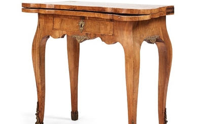 A Swedish Rococo games table by Ch Linning.