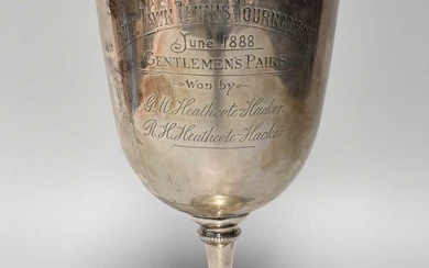 A Victorian Silver Goblet, by George Maudsley Jackson, London, 1888,...
