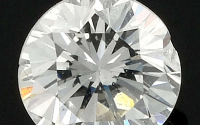 A brilliant cut diamond, weighing 0.29ct.