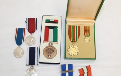 Collection of medals of various styles and eras, to comprise...