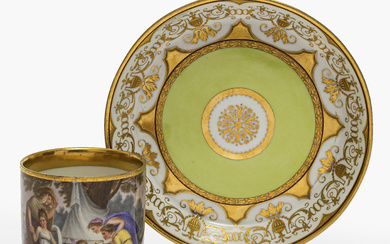 A cup with saucer - Vienna, circa 1791/1793