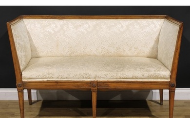 A late 19th/early 20th century Neoclassical Revival sofa, 88...