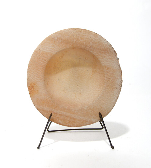 A lovely Cypriot alabaster dish