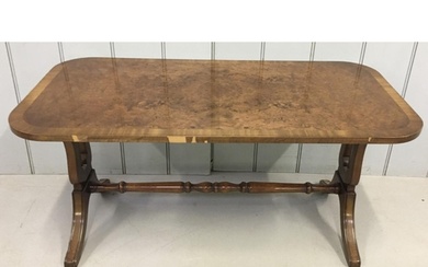 A reproduction, veneered Coffee Table. Dimensions(cm) H44 W9...