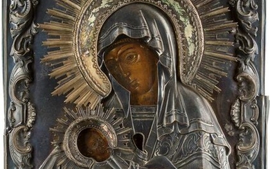 AN ICON SHOWING THE MOTHER OF GOD 'SOOTHE MY SORROW'