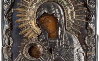 AN ICON SHOWING THE MOTHER OF GOD 'SOOTHE MY SORROW'...