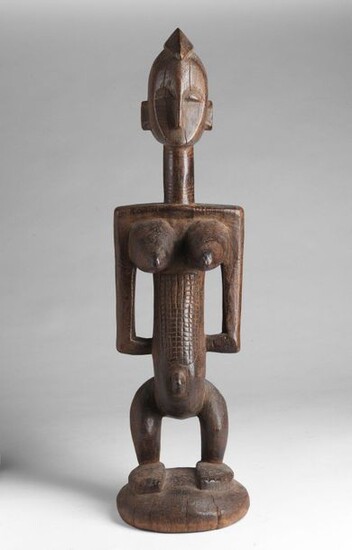 African art Female figure, Attie (?) Ivory Coast