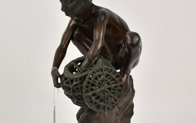 After Achille D'Orsi (Italian, 1845-1929) "Octopus