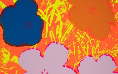 After Andy Warhol (1928-1987): Flowers