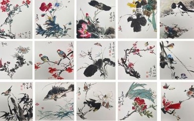 An Album of Chinese Painting of Flowers and Birds