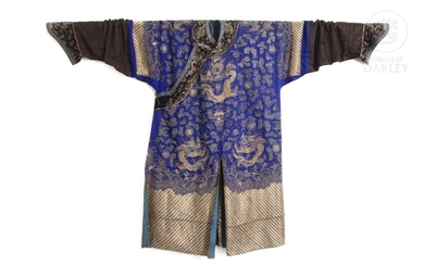 An Imperial silk court robe "Jifu", 19th century