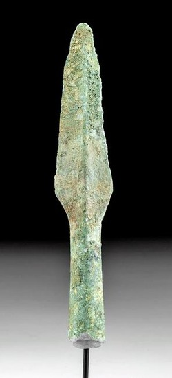 Ancient Vietnamese Dong Son Bronze Spear Point