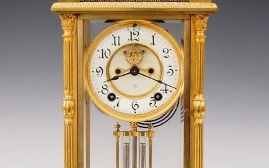 Ansonia Emperor Crystal Regulator Clock