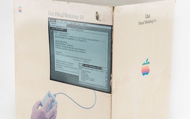 Apple Lisa Pascal Workshop 3.0 Sealed Software and Guides