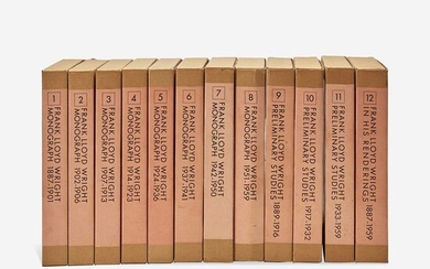 [Architecture] [Wright, Frank Lloyd] Frank Lloyd Wright Monographs