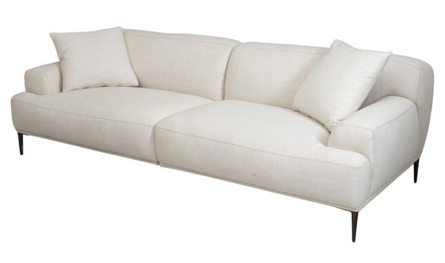 Article Abisko White Linen Blend Sofa