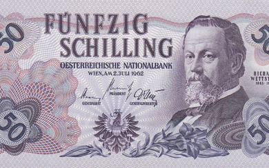 Austria 50 Shillings 1962