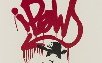 δ Banksy (b.1974) Gangsta Rat