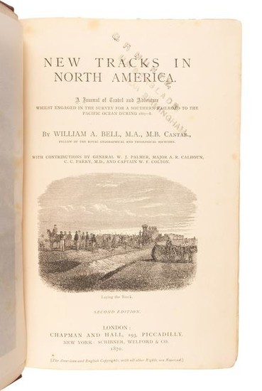 Bell, New Tracks in North America, Color Lithographs