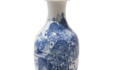 Blue-white vase | Blau-weise Vase