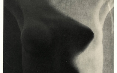 Blumenfeld, Erwin (1897-1969). (Female nudes). Two helio-engravings, each 35x26 cm.,...