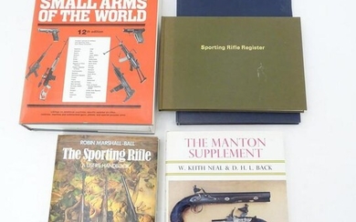 Books: A quantity of books on the subject of rifles