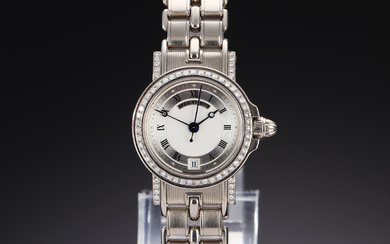 Breguet 'Marine'. Ladies' watch in 18 kt. white gold with diamonds, approx. The 2000s