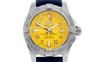 Breitling - a Avenger II Seawolf wrist watch, 45mm.