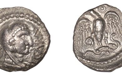 British Iron Age, ATREBATES and REGNI, Caratacus (AD 40 - 51), silver...