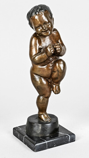 Bronze figure, Italy, "Dancing Chil