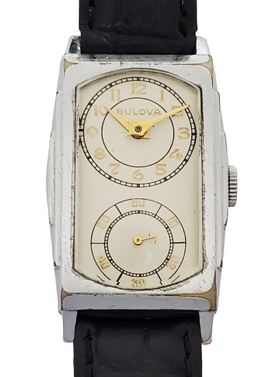 Bulova Physicians Doctors Vintage 1930s Art Deco Mechanical Wrist Watch
