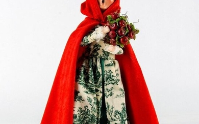 Byers Choice Figurine, Williamsburg Woman with Apple
