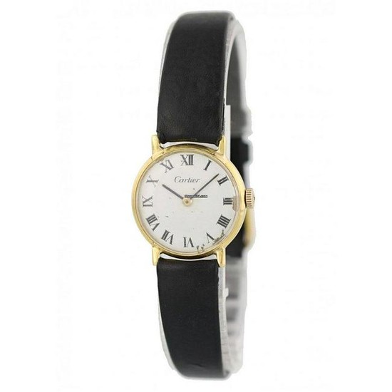 Cartier 18K Yellow Gold Vintage Watch