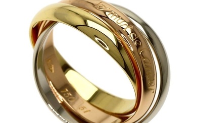 Cartier Tri-Color Gold 5.75 Trinity Ring