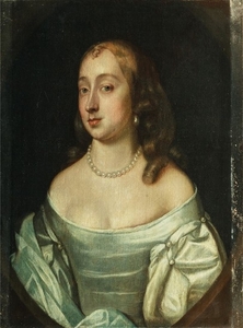 Cerchia di Peter Lely (Soest 1618 - Londra 1680) PORTRAIT OF A LADY, HALF LENGHT