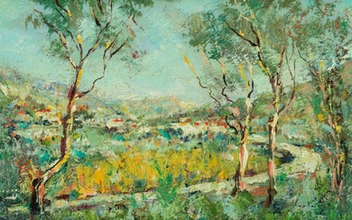 Charles Verbrugghe (1877-1974), a view on Capri, 19,5 x 33 cm
