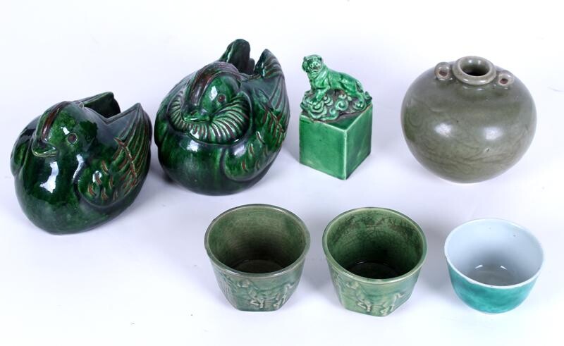 Chinese Green Pottery (seven)