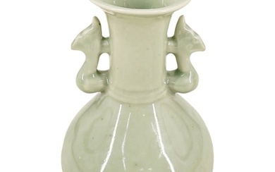 Chinese Longquan Celadon Glazed Vase