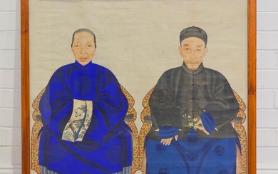 Chinese ancestor painting (100 x 100cm)