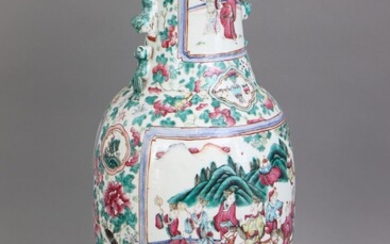 Chinesische Porzellanvase der Qing Dynastie