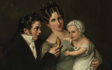 (-), Circle of Cornelis Kruseman (Circa 1830) Family...