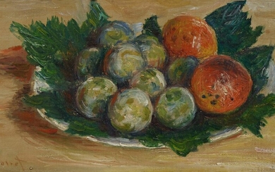 Claude Monet Prunes et abricots