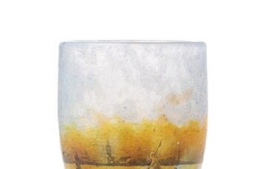 DAUM - Nancy "Venise" Vase miniature en verre...