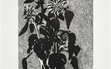 David Hockney, Sunflower II (M.C.A.T. 348)