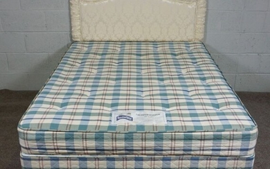 Divan Double Bed, 150cm long