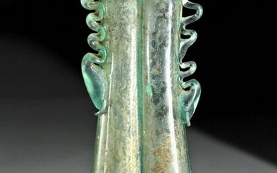 Eastern Roman Glass Double Unguentarium