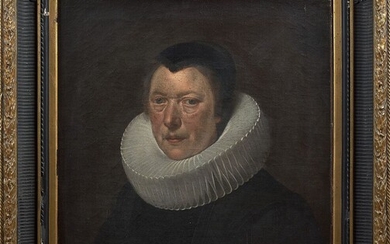 École HOLLANDAISE du XVIIe siècle Portrait... - Lot 22 - Daguerre